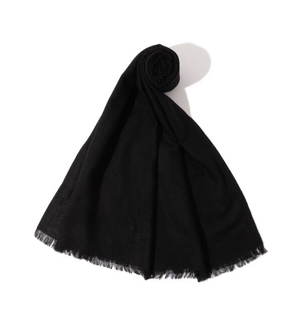 TOMORROWLAND GOODS「TOMORROWLAND カシミヤ ストール」|マフラー|19 ブラック