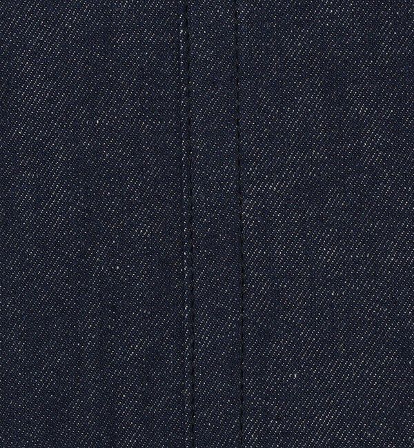 MACPHEE「【WEB限定】リアクティブデニム パフスリーブブラウス」|シャツ・ブラウス|