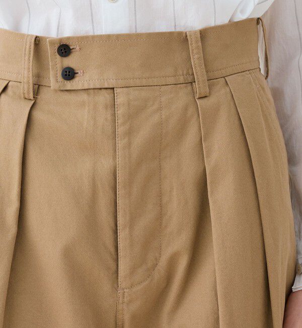 GALERIE VIE「ノンマーセライズドコットン アーミースラックス」|その他|