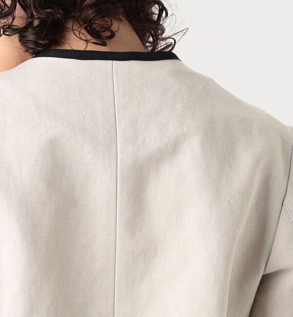 TOMORROWLAND BUYING WEAR「【別注】UNION LAUNCH NO COLLAR ジャケット」|ノーカラージャケット|