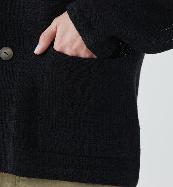 GALERIE VIE「リネンインレー ピークドラペルジャケット」|テーラードジャケット|