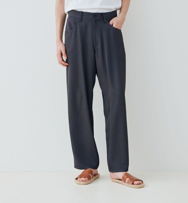 GALERIE VIE「シルキートリコチン セミワイドパンツ」|その他|