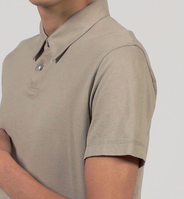 JAMES PERSE「コットンジャージー ポロシャツ MBEL3710」|ポロシャツ|