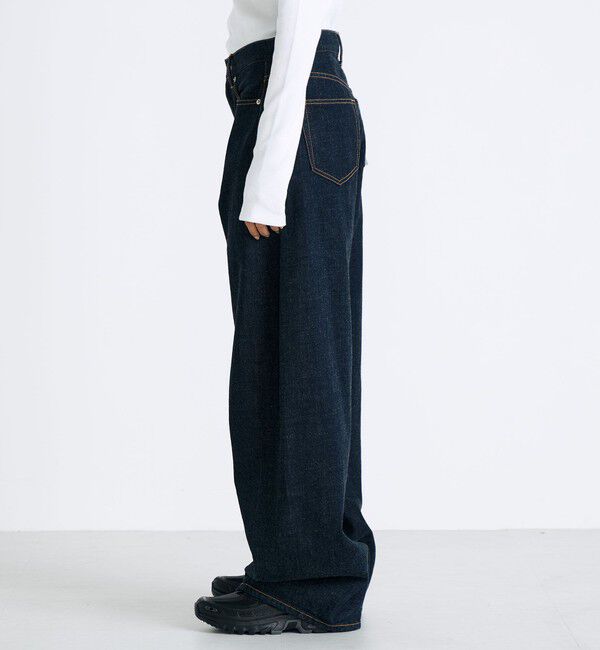 Edition「ワンウオッシュエッセンシャルデニム バルーンパンツ」|デニム|