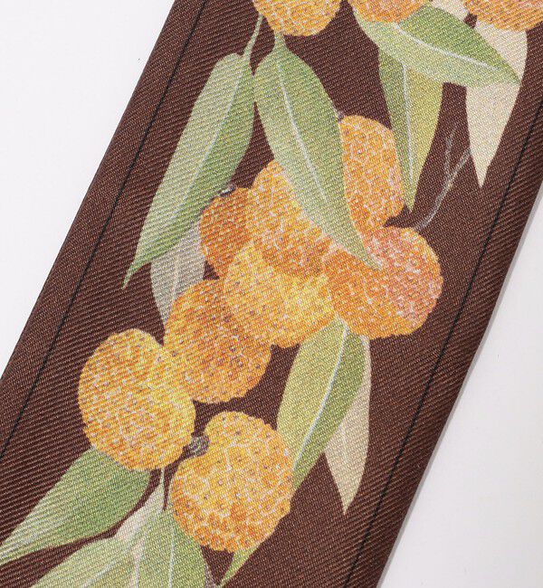 TOMORROWLAND GOODS「Atelier TOMORROWLAND AUTUMN FLOWER BANDEAU シルクスカーフ」|バンダナ・スカーフ|