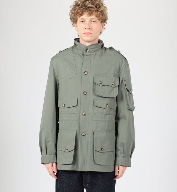 TOMORROWLAND BUYING WEAR「Willis&Geiger WHITE HUNTER FIELD JACKET コットンブルゾン」|ブルゾン・スタジャン|