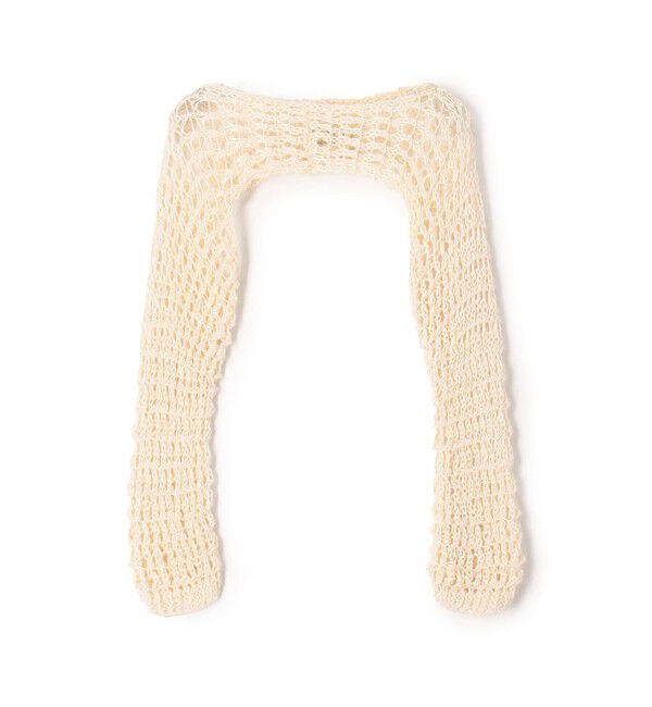 TOMORROWLAND GOODS「MAYDI LUZ バンブー スリーブニット」|ニット・セーター|11 ホワイト