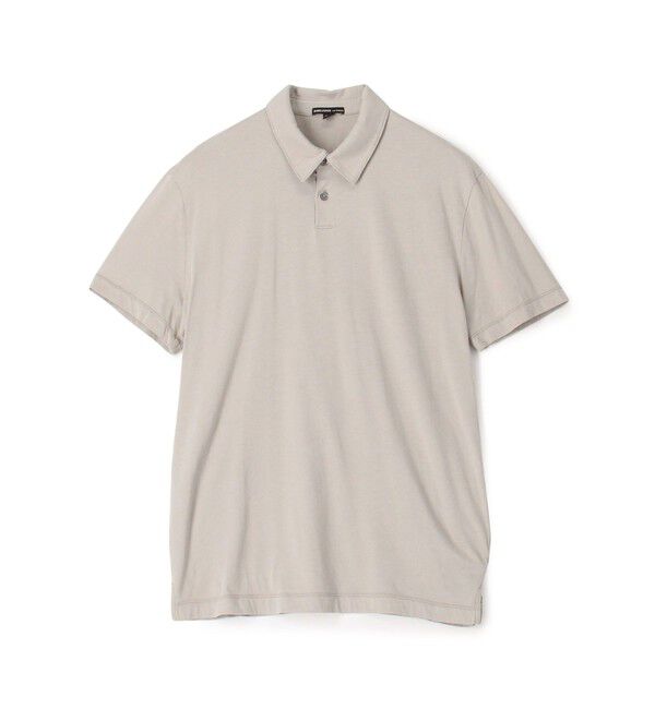 JAMES PERSE「コットンジャージー ポロシャツ MBEL3710」|ポロシャツ|15 ライトグレー