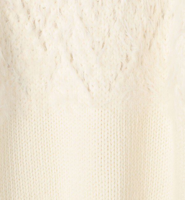 MACPHEE「アイレットシャギー ハイネックプルオーバー」|ニット・セーター|