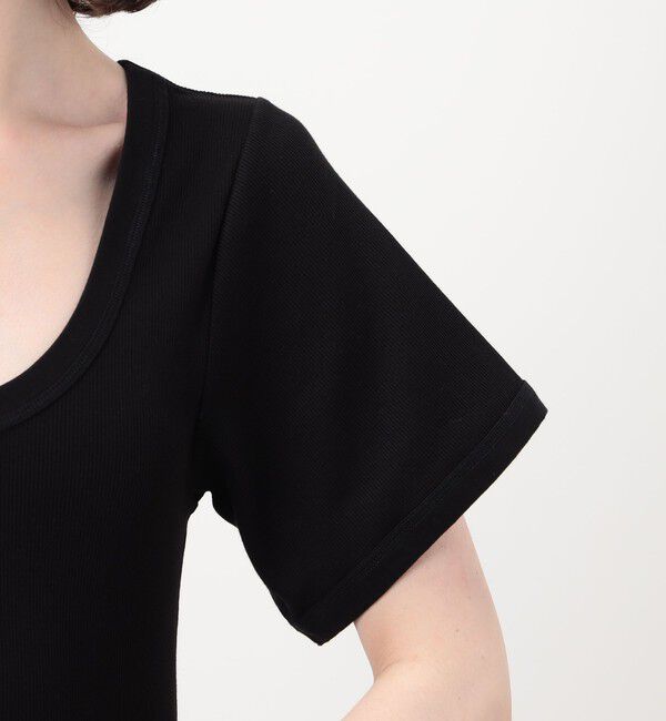 TOMORROWLAND GOODS「BY MALENE BIRGER LUNAI Uネックカットソー」|Tシャツ・カットソー|