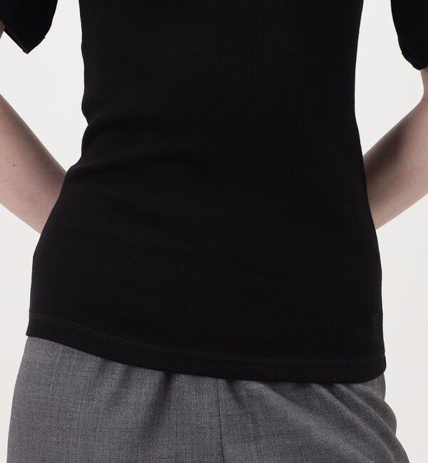 TOMORROWLAND GOODS「BY MALENE BIRGER LUNAI Uネックカットソー」|Tシャツ・カットソー|