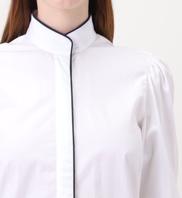 TOMORROWLAND BUYING WEAR「BOURRIENNE ESCAPADE SHIRT スタンドカラーシャツ」|シャツ・ブラウス|