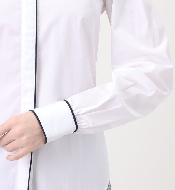 TOMORROWLAND BUYING WEAR「BOURRIENNE ESCAPADE SHIRT スタンドカラーシャツ」|シャツ・ブラウス|