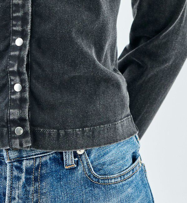 Edition「ストレッチコットンガーメントダイ カーディガン」|カーディガン|