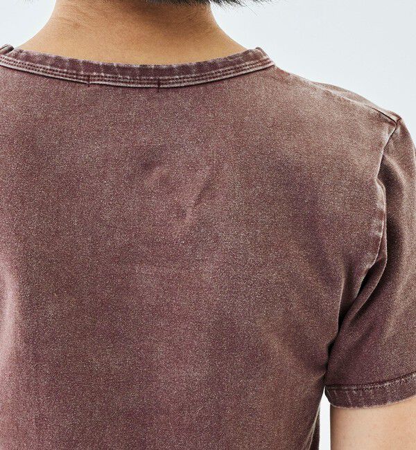 Edition「ストレッチコットンガーメントダイ プルオーバー」|Tシャツ・カットソー|