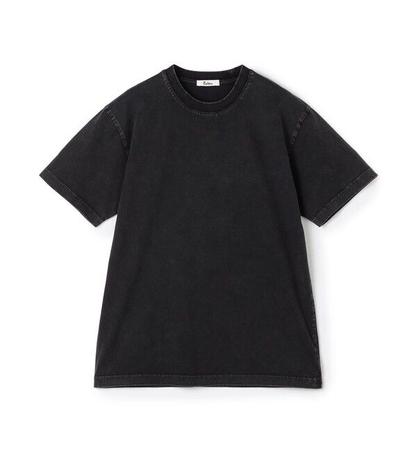 Edition「コットンガーメントダイ ショートスリーブプルオーバー」|Tシャツ・カットソー|19 ブラック