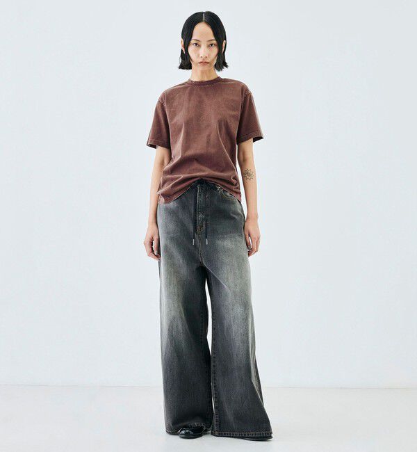 Edition「コットンガーメントダイ ショートスリーブプルオーバー」|Tシャツ・カットソー|