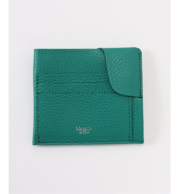  「【blancle/ ブランクレ】S.LETHER Smart wallet 別注」|財布|ブルー B