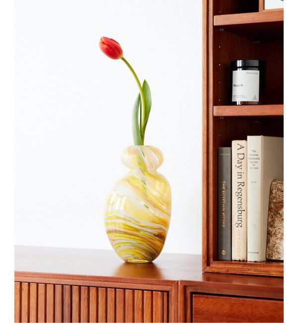 journal standard Furniture「FLOWER VASE 2 MARBLE 花器　花瓶　フラワーベース」|その他|