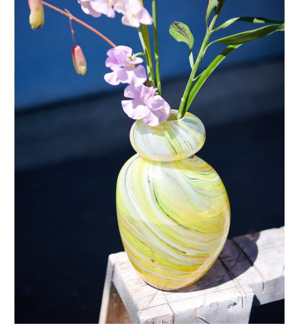 journal standard Furniture「FLOWER VASE 2 MARBLE 花器　花瓶　フラワーベース」|その他|