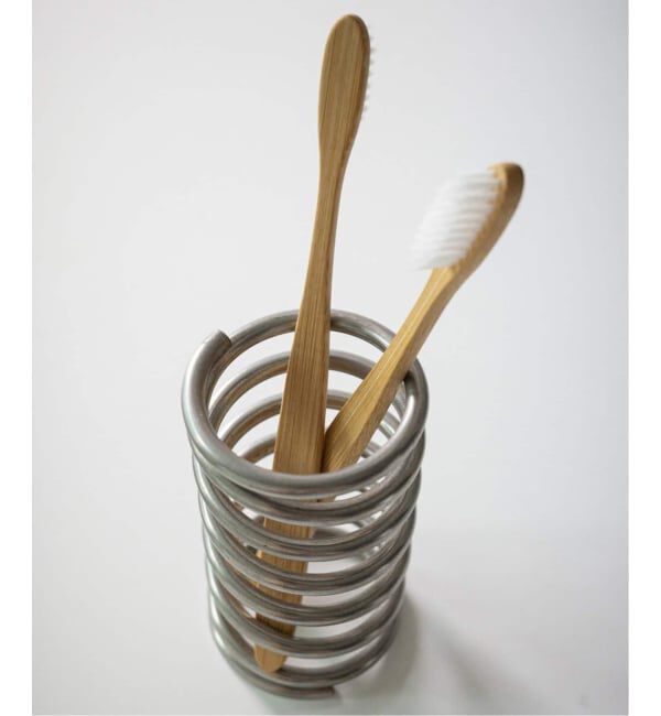 journal standard Furniture「【TUDES/トゥーデス】 SPIRAL HOLDER SV　歯ブラシホルダー」|ステーショナリー|