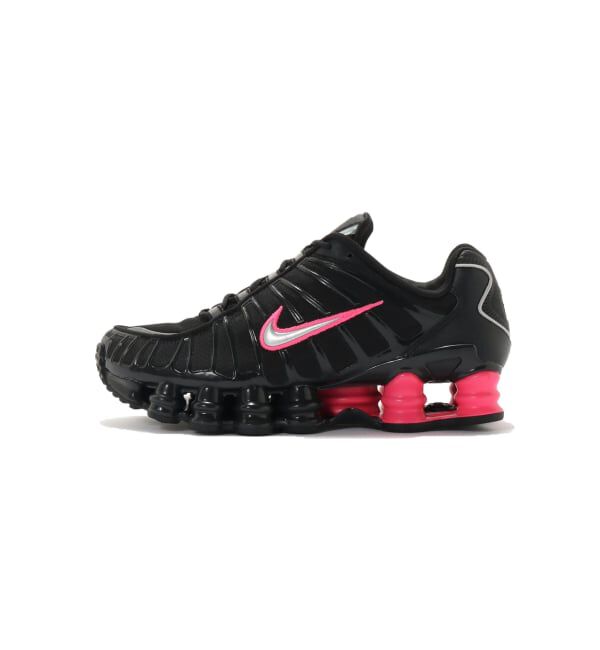JOINT WORKS「NIKE / ナイキ W SHOX TL OFF NOIR/METALLIC SILVER-HYPER PINK」|スニーカー|ブラック