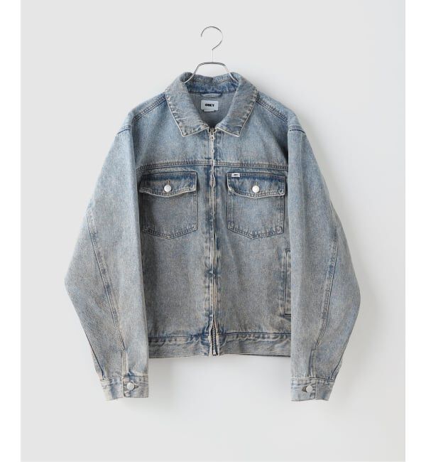 JOINT WORKS「OBEY / オベイ OBEY BASE TRUCKER JACKET」|デニムジャケット|