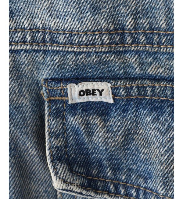 JOINT WORKS「OBEY / オベイ OBEY BASE TRUCKER JACKET」|デニムジャケット|