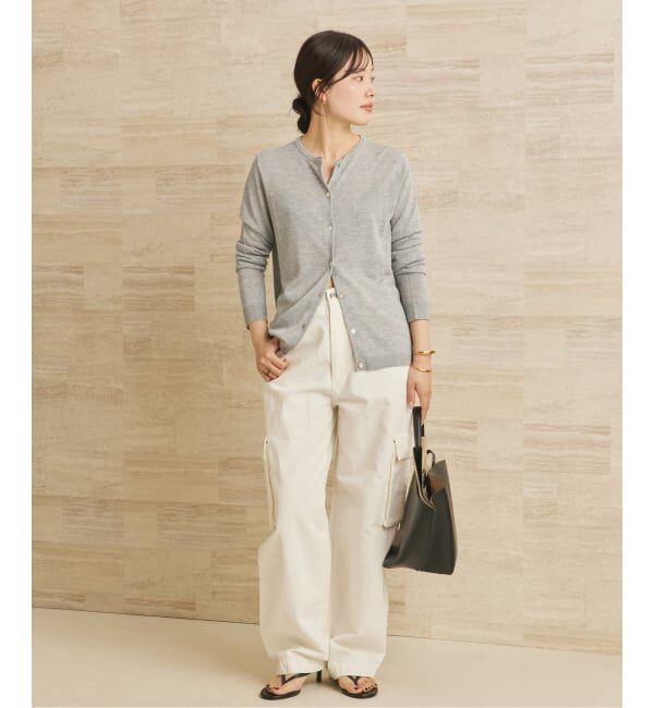 Plage「《追加》vis/silk mix カーディガン」|カーディガン|