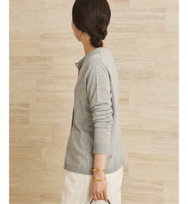 Plage「《追加》vis/silk mix カーディガン」|カーディガン|