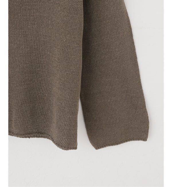 Plage「コットンリリヤーン Vプルオーバー」|ニット・セーター|