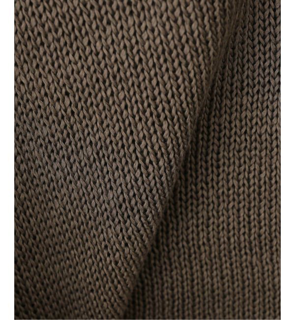 Plage「コットンリリヤーン Vプルオーバー」|ニット・セーター|