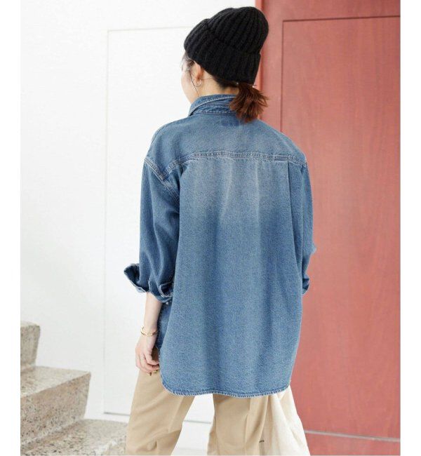 SLOBE IENA「《追加2》LE DENIM BDUシャツ」|シャツ・ブラウス|