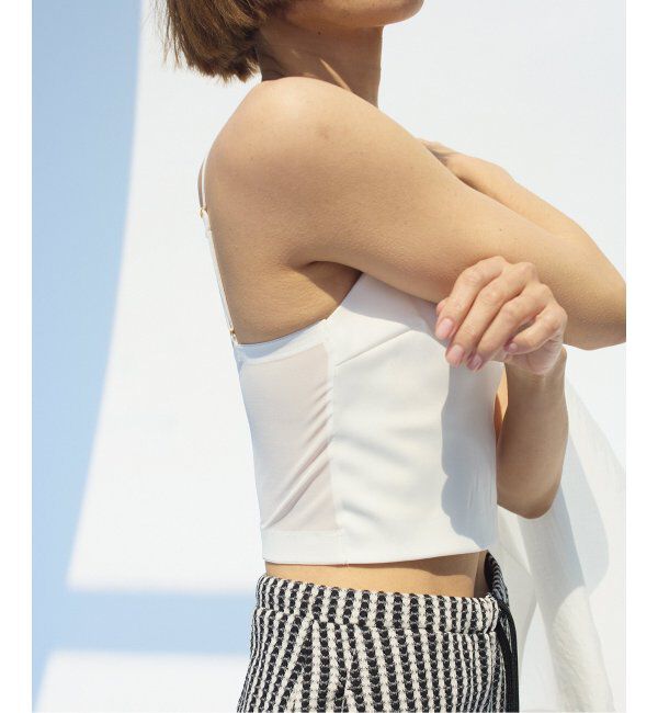 IENA「【EMILY WEEK &times; IENA】サテン クロップドバンドゥブラ」|インナー|