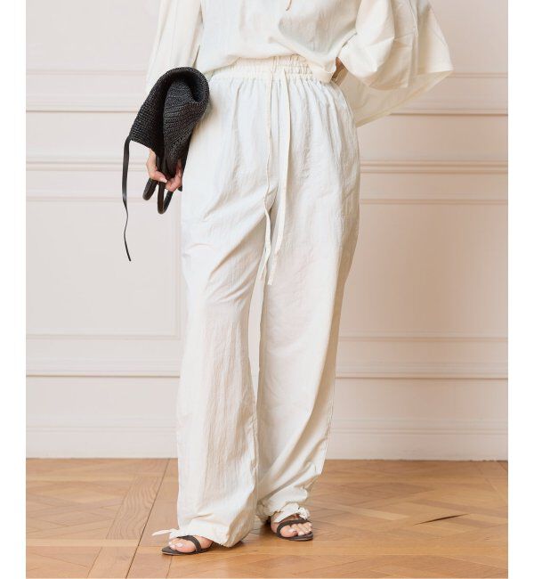 IENA LA BOUCLE「FOLKIN' VIOLETTE ROOM/フォーキン バイオレットルーム イージーパンツ」|その他|