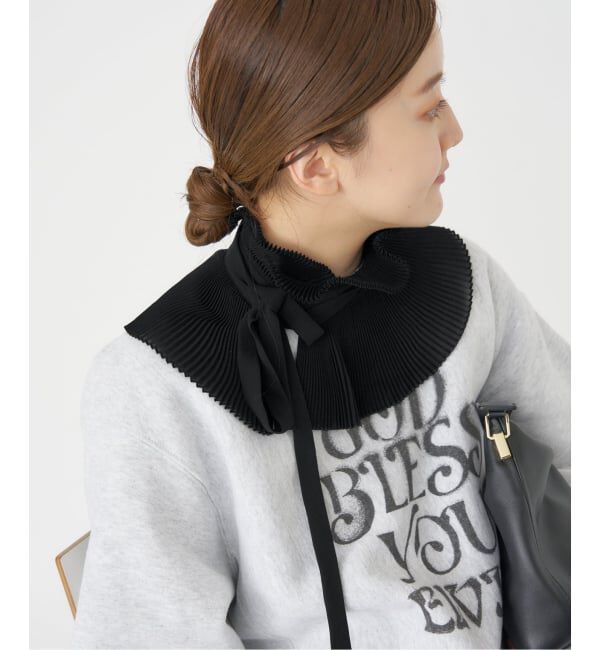 IENA「L'UNE/リュンヌ PLEATS COLLAR 付け襟」|その他|