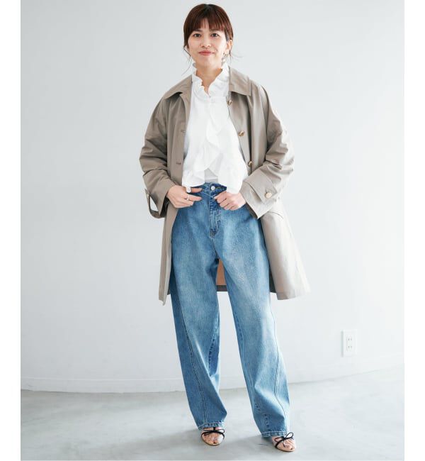 IENA「《一部カラー別注》MACKINTOSH/マッキントッシュ HUMBIE MB L261HI1158BGALK」|ステンカラーコート|