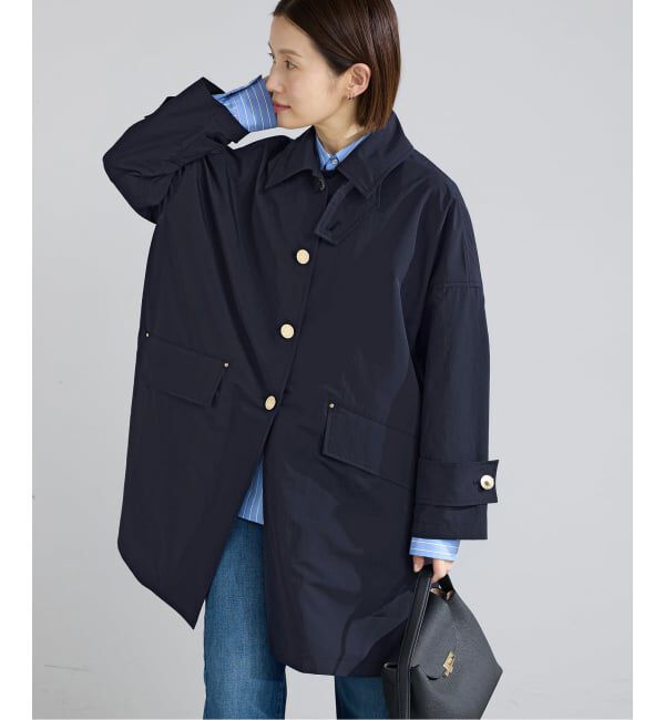 IENA「《一部カラー別注》MACKINTOSH/マッキントッシュ HUMBIE MB L261HI1158BGALK」|ステンカラーコート|