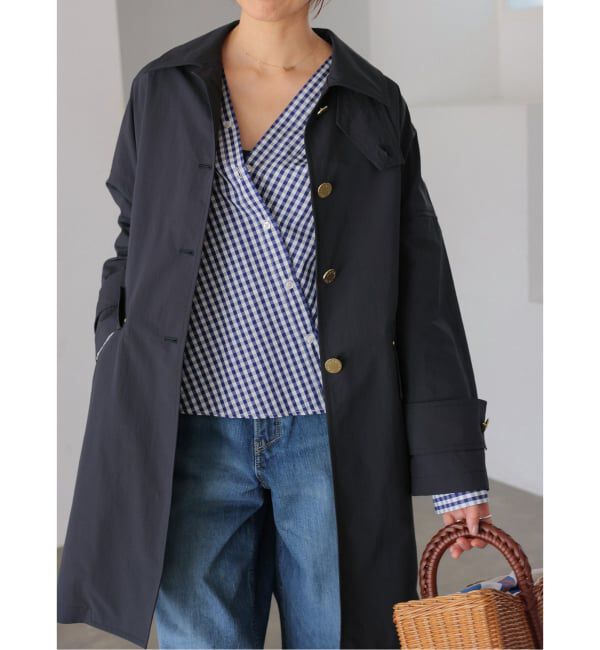 IENA「《一部カラー別注》MACKINTOSH/マッキントッシュ HUMBIE MB L261HI1158BGALK」|ステンカラーコート|