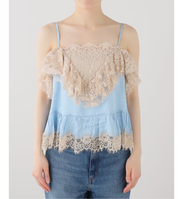 IENA LA BOUCLE「SEA NEW YORK シー ニューヨーク SOLID キャミソール SS26-016」|キャミソール|