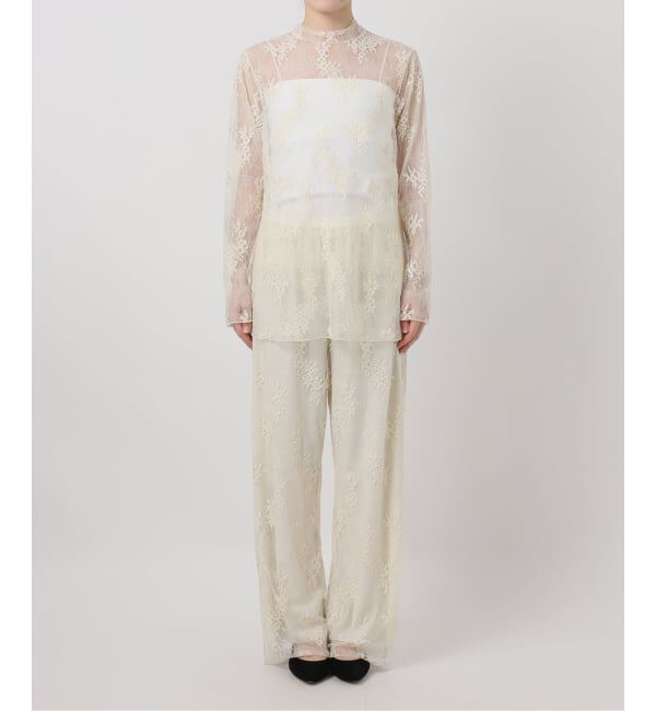 VERMEIL par iena「《追加予約》Soft Lace トップス」|シャツ・ブラウス|