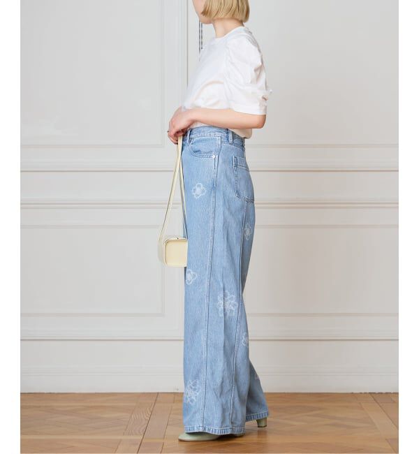 IENA LA BOUCLE「CURRENTAGE カレンテージ puff tee  A2561UTS409」|Tシャツ・カットソー|