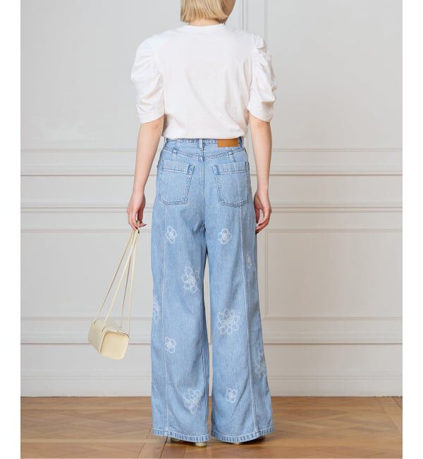 IENA LA BOUCLE「CURRENTAGE カレンテージ puff tee  A2561UTS409」|Tシャツ・カットソー|