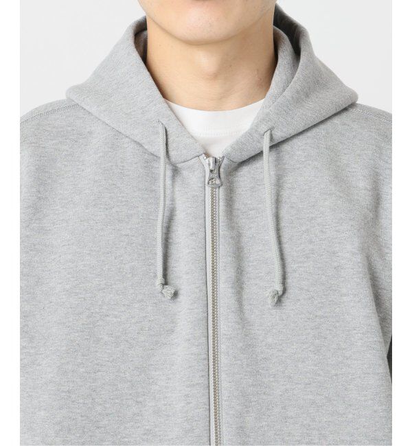 EDIFICE「LOOPWHEELER &times; LOWERCASE for EDIFICE ライトツリウラケ ジップパーカー」|パーカー|