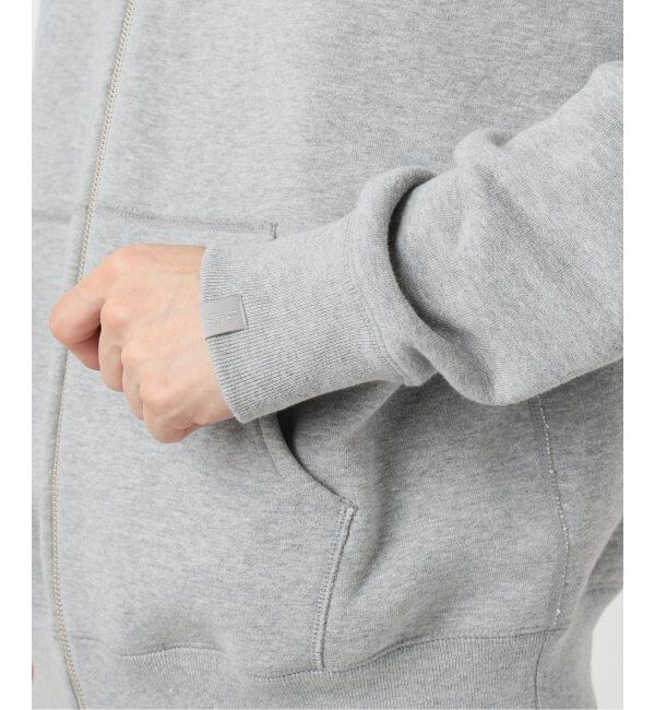 EDIFICE「LOOPWHEELER &times; LOWERCASE for EDIFICE ライトツリウラケ ジップパーカー」|パーカー|