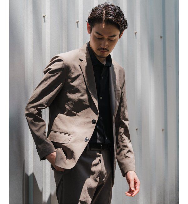 EDIFICE「"高通気＆吸水速乾" BREEZE COOL AKIHA 2B ジャケット【セットアップ着用可】」|テーラードジャケット|