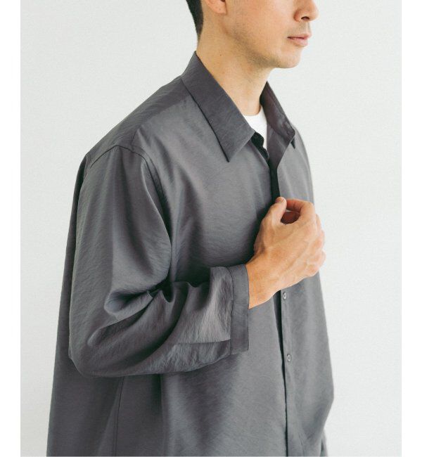 EDIFICE「シアー バンブー 8分袖 レギュラーシャツ」|シャツ・ブラウス|