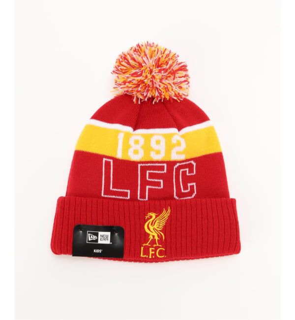 Liverpool FC「【Liverpool FC / リバプール FC】NEWERA SPORT CUFF BEANIE キッズ」|ニット帽|レッド