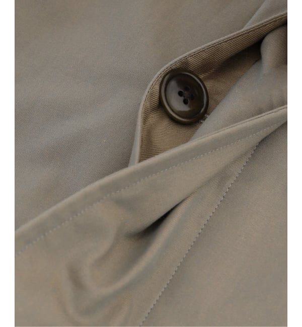 EDIFICE「COUTURE D&rsquo;ADAM (クチュール ド アダム) 別注 Bal Collar コート」|ステンカラーコート|