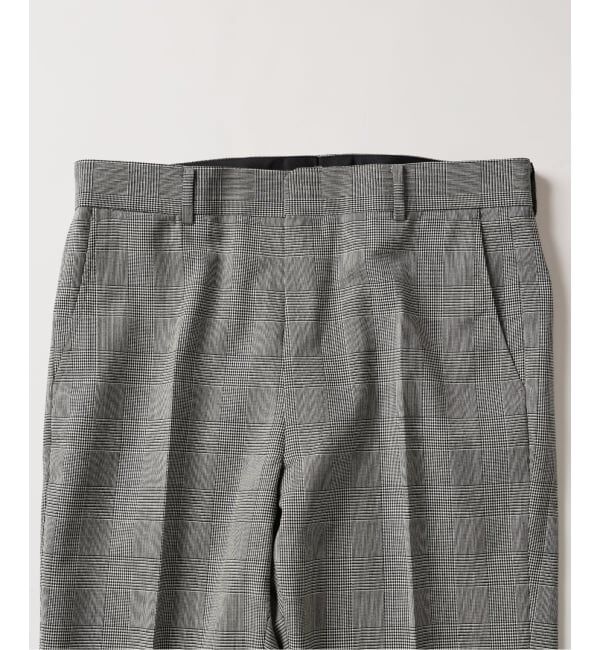 EDIFICE「COUTURE D&rsquo;ADAM (クチュール ド アダム) 別注 Officer's Trousers Glencheck」|スラックス|